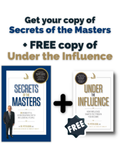 Secrets of the Masters and FREE Under The Influence 